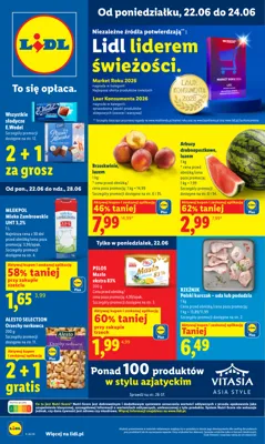 Lidl od poniedziałku